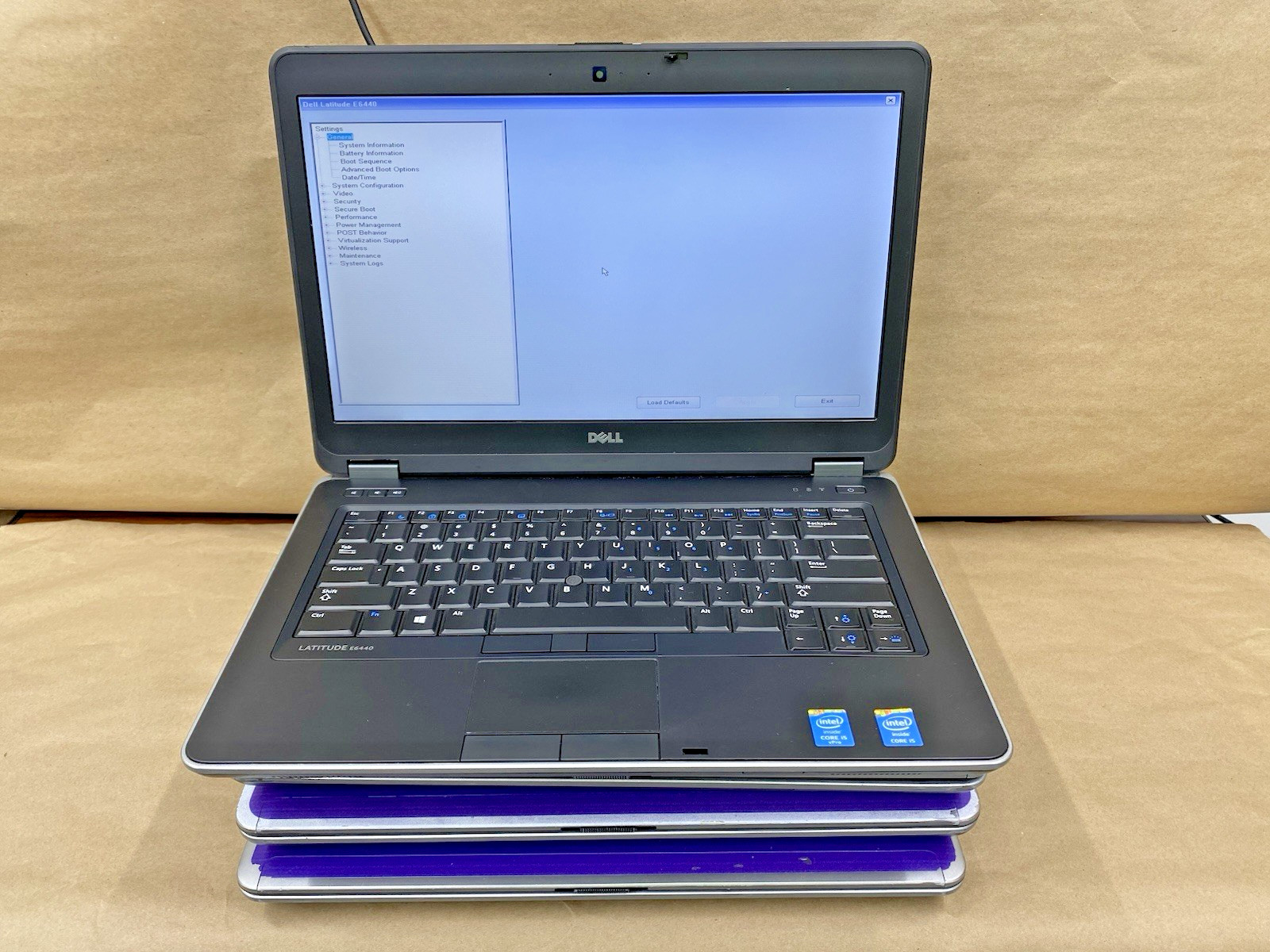 Lot of (4) Dell Latitude E6440 – 14″ – i5 – 4GB – NO OS/SSD – No Power Supply