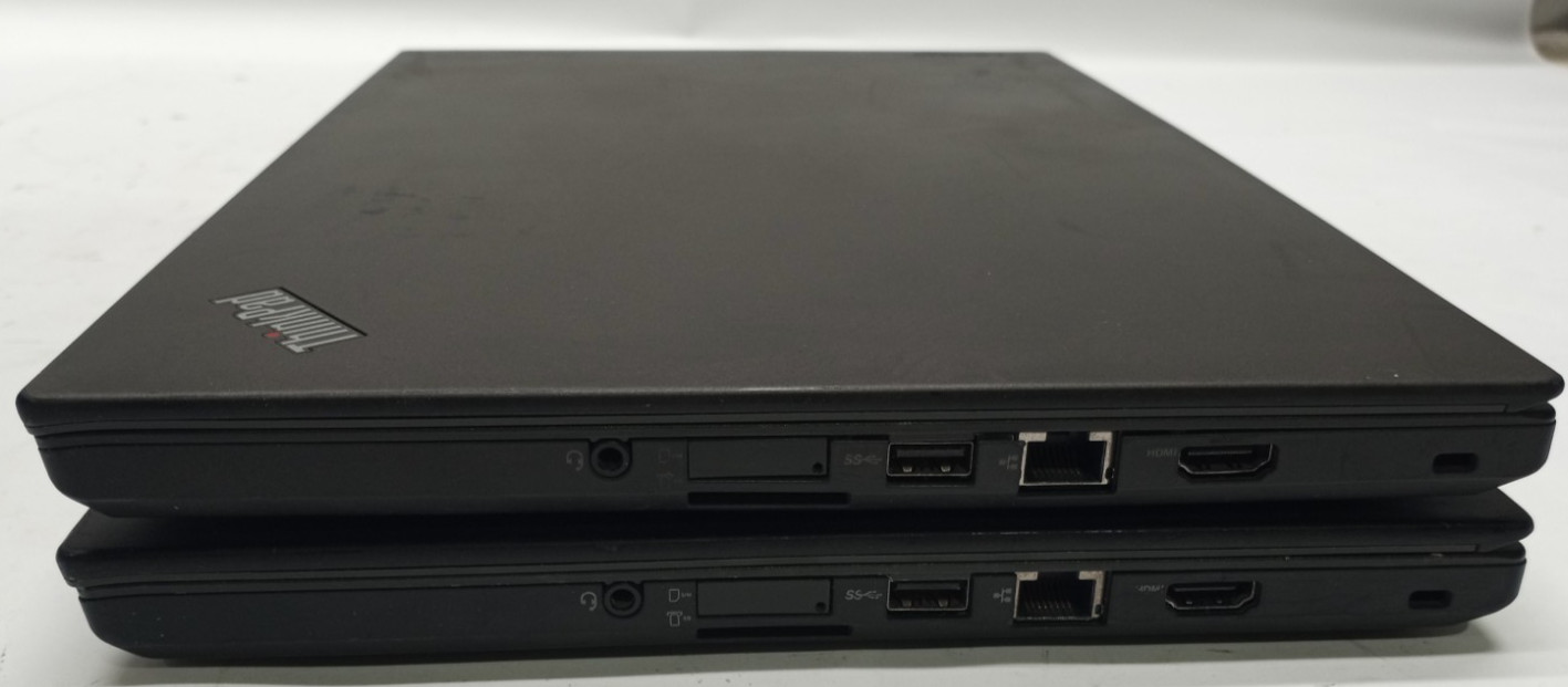 Lot of 2 Lenovo ThinkPad T460 i5-6300u VPro 8GB RAM No HDD/Ext. Battery MC705*