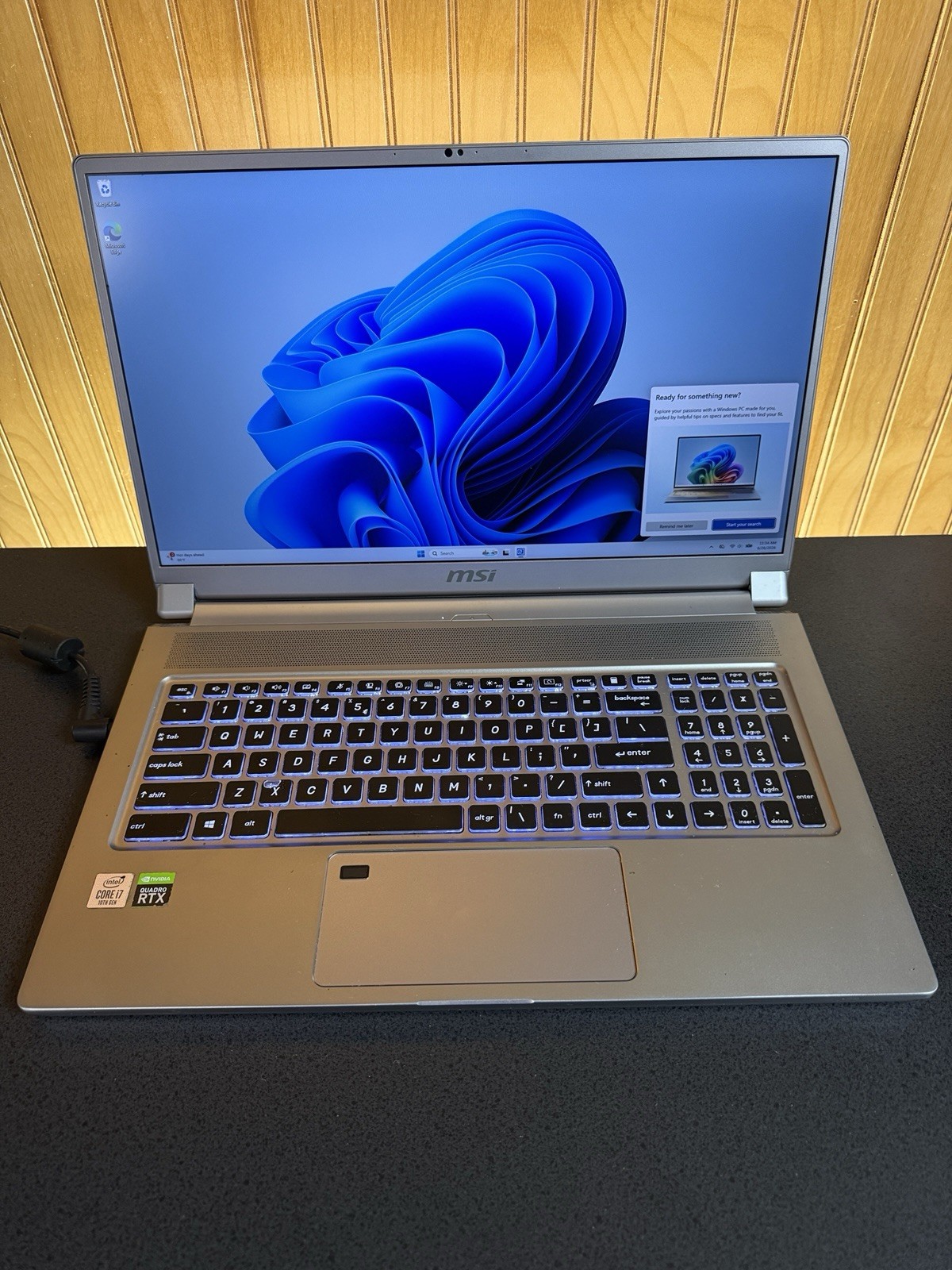 MSI WS75 10TK 17.3″ Laptop i7-10875H 32GBRAM 2TB NVMeSSD Quadro RTX 3000 W11Pro