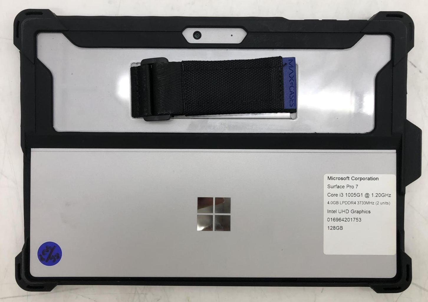 Microsoft Surface Pro 7 1866, 12.3″  Intel Core i3-1005G1, 1.20 GHz, 4GB, 128GB