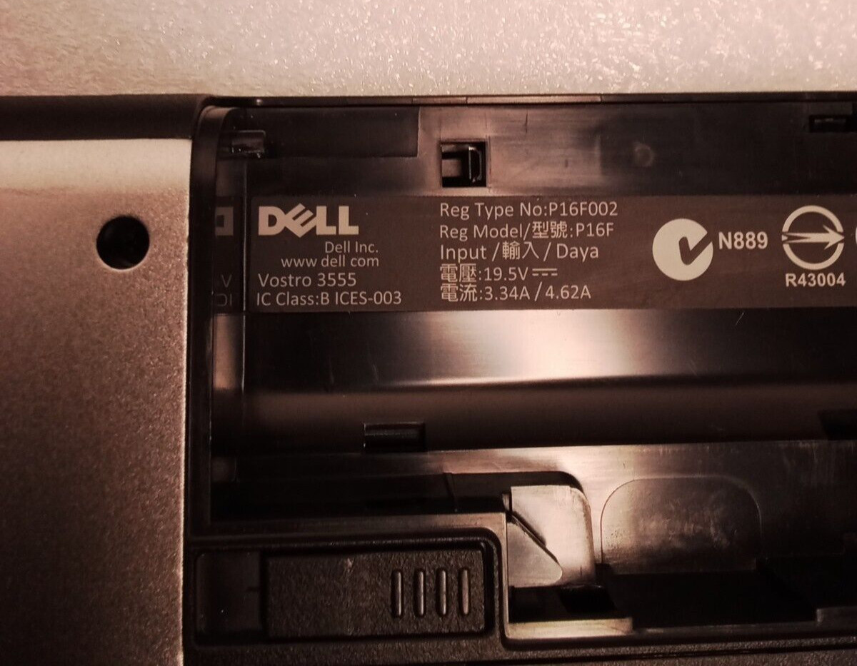 ” Dell Vostro 3555 , For parts
