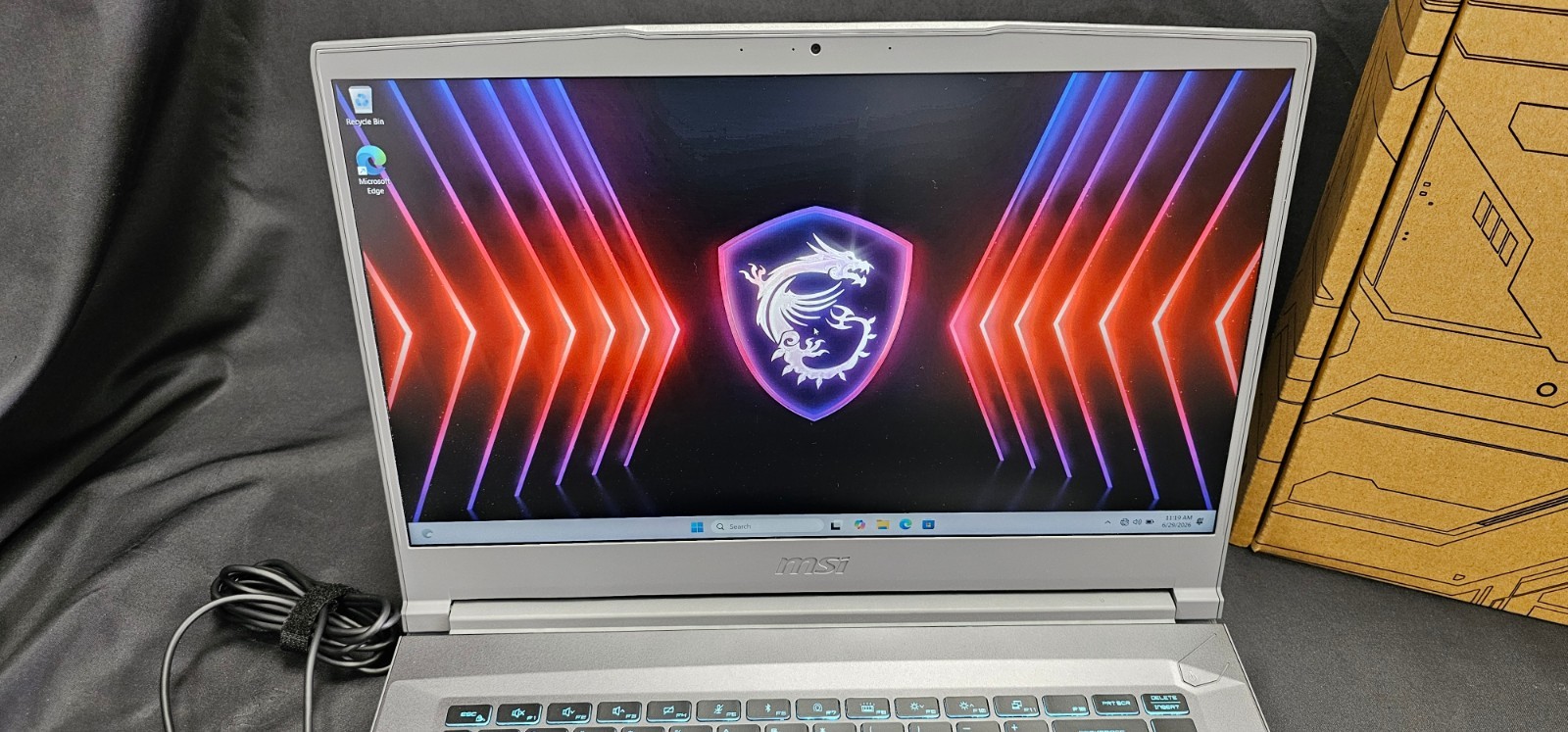 MSI Thin A15 B7UC-625US 15.6″ , Ryzen 5 7535HS, 8GB Ram, 512GB SSD, RTX 3050 4GB