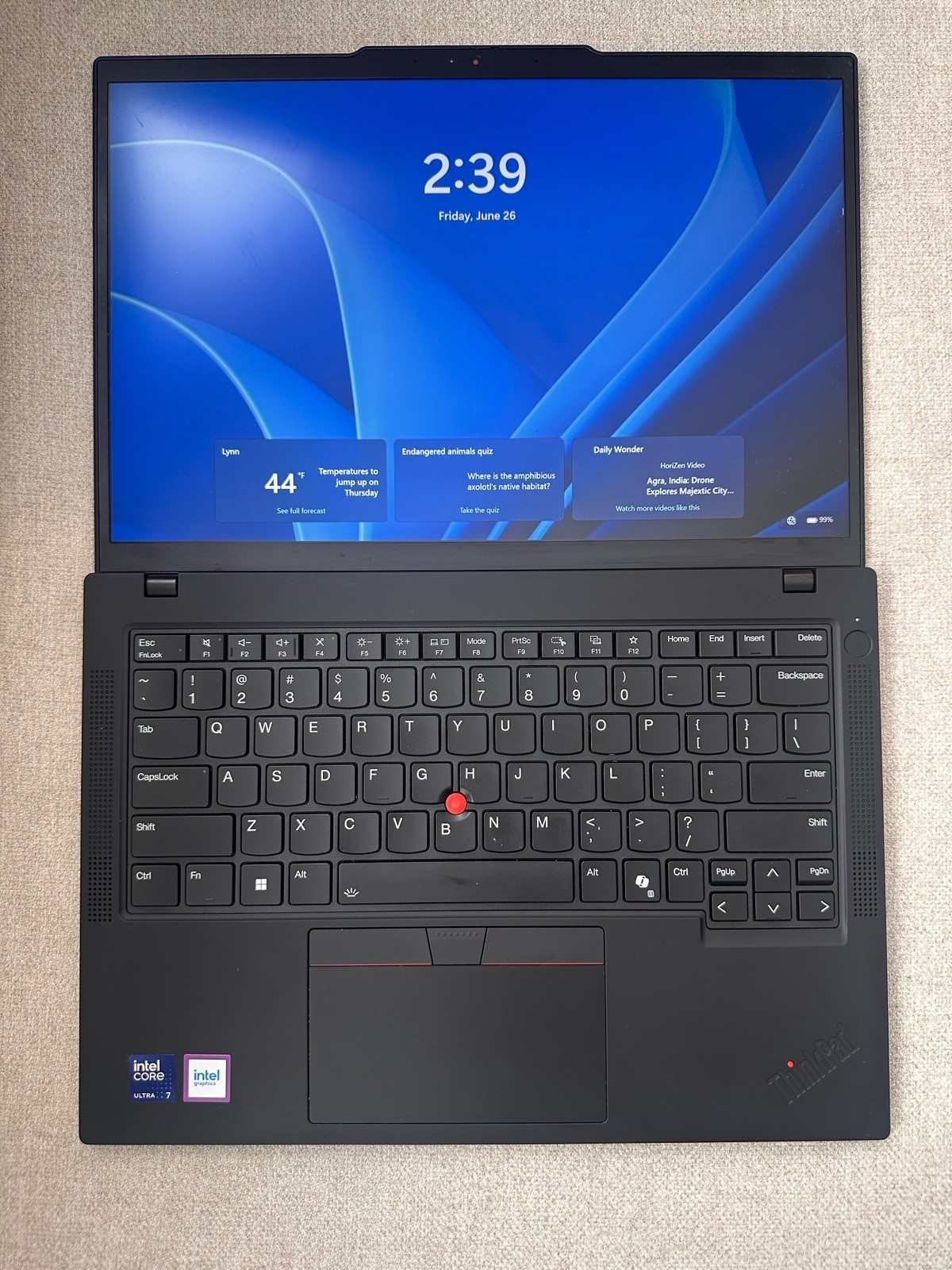 Lenovo ThinkPas T14 Gen 5 Laptop Intel Ultra 7 155U 16GB | 1TB