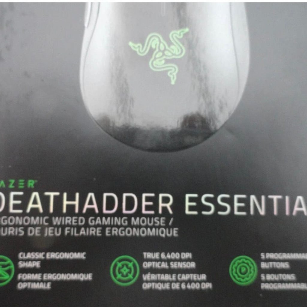 Razer DeathAdder Essential Wired Optical Gaming Mouse – Classic Black… 8100561