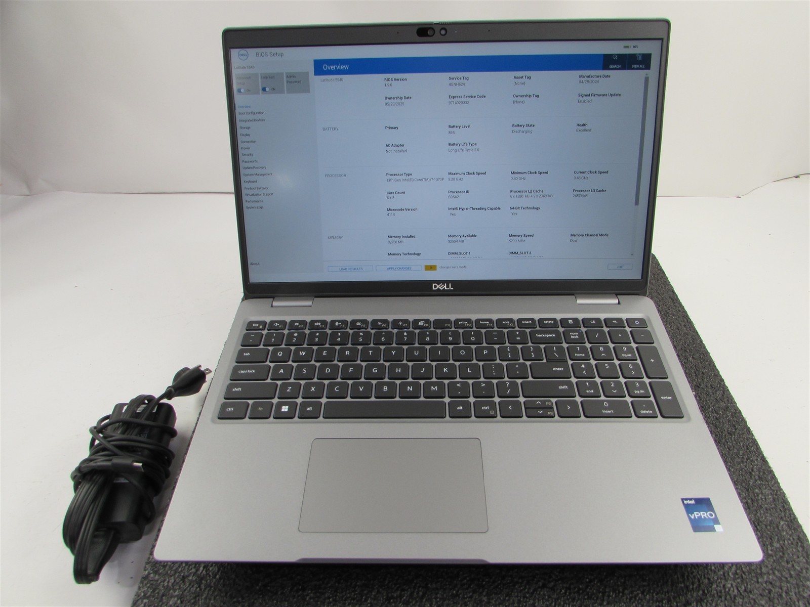 DELL LATITUDE 5540 1920X1080 FHD CORE I7-1370P 14 CORE 1TB SSD 32GB RAM WIN 11