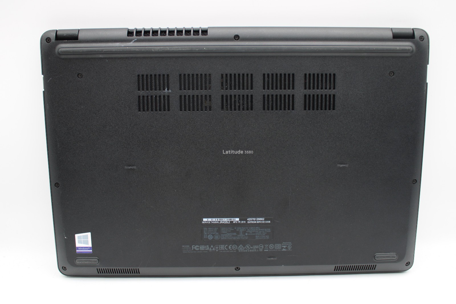 Dell Latitude 3580 _ i3-6006U _ 4GB RAM _ 256GB SSD _ No OS