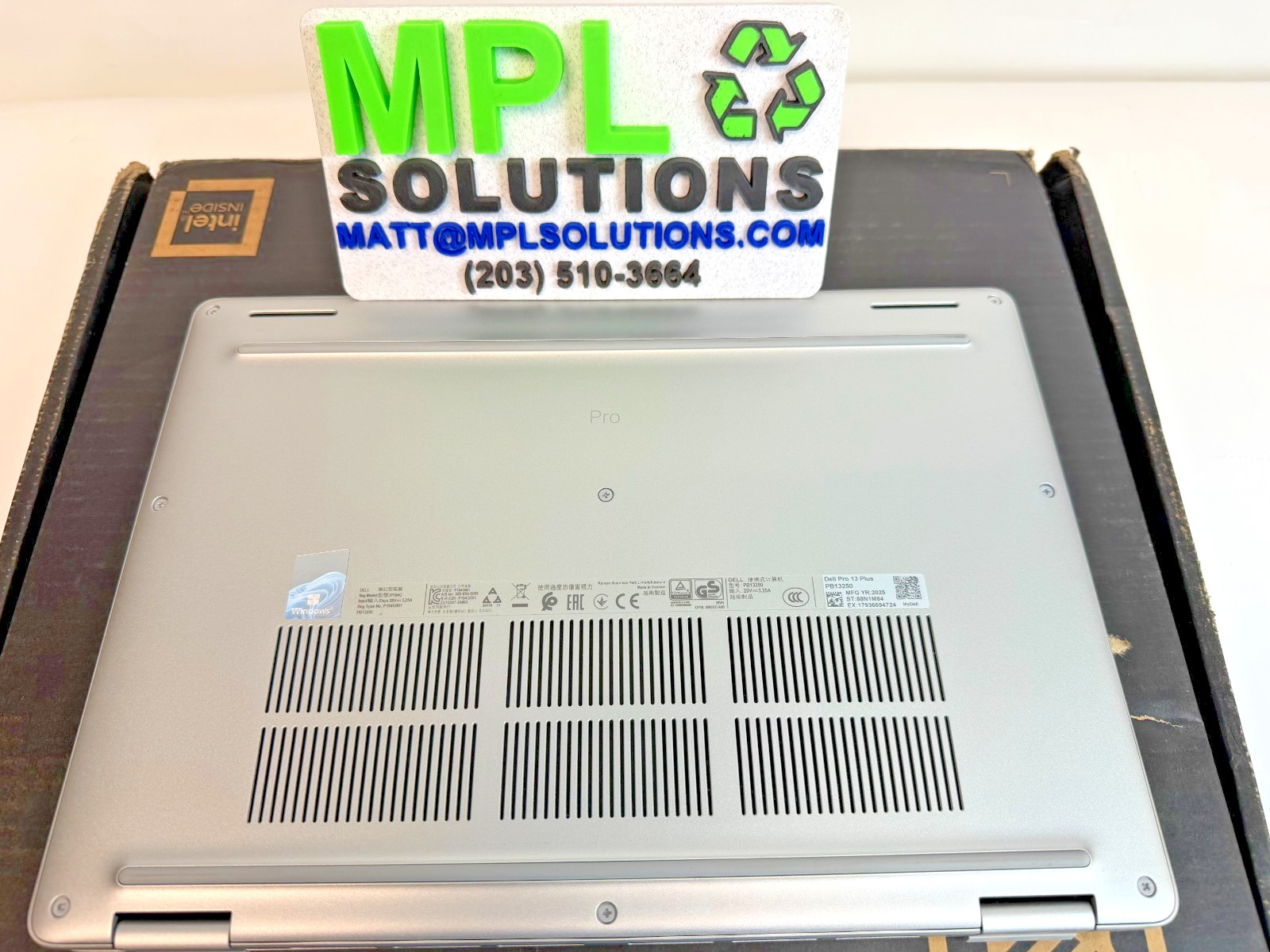 Dell Pro 13 Plus 2in1 PB13250 Silver TOUCH 2.2GHz Ultra 7 266V 16GB 512GB NEWOB