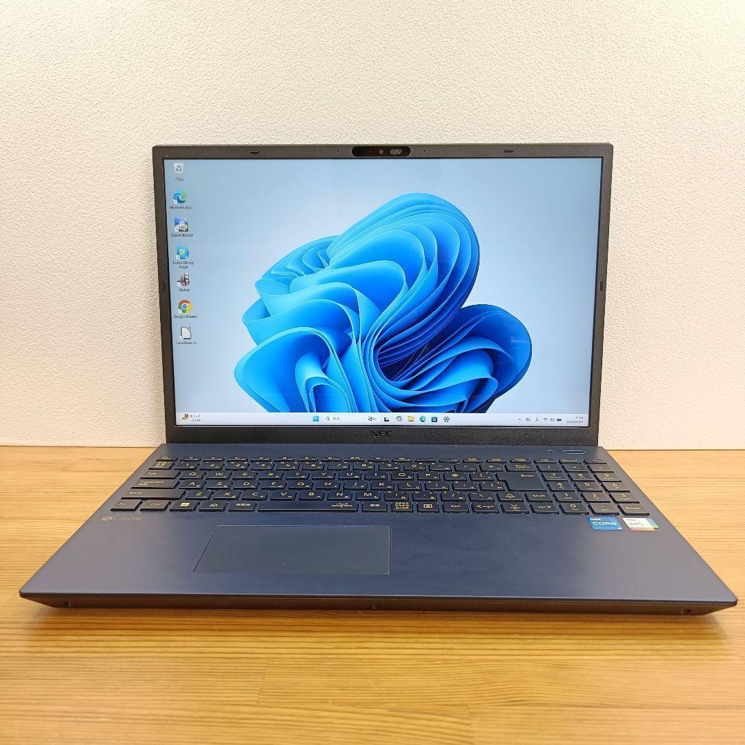 NEC LAVIE N1656HAL-Y i5-1235U Iris Xe 16GB SSD 512GB 16″ WUXGA IPS Win 11 DVD