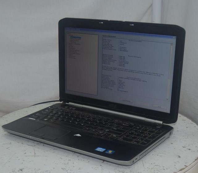 Dell Latitude E5520 15.6″ Laptop Intel Core I5-2520M 4GB 250GB SEE NOTES