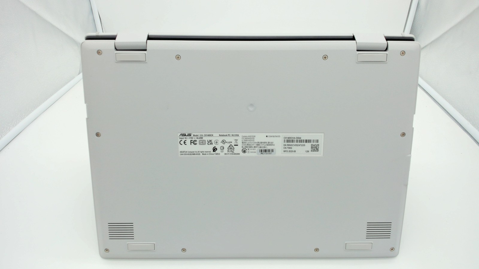 Asus Chromebook CX1 14″ Intel Celeron N4500 4GB 64GB CX1400CKA-DB44 PC1701557