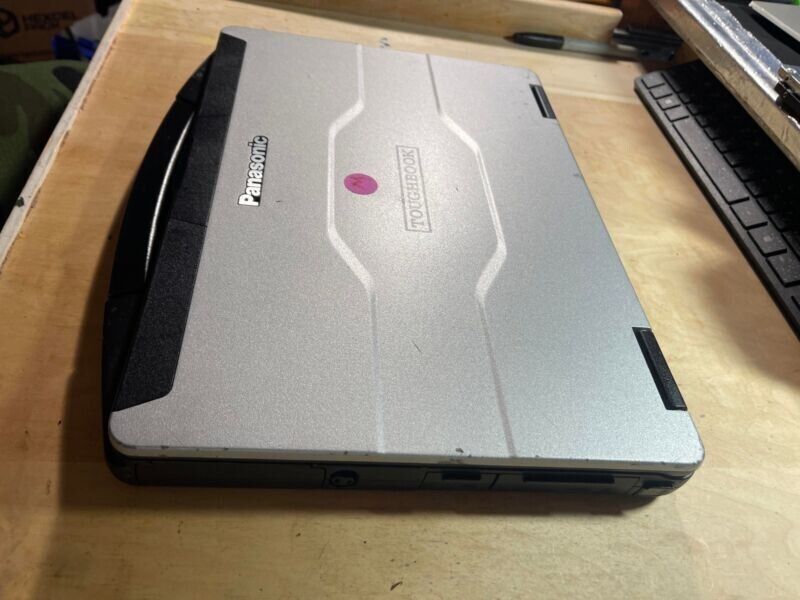 64G/PANASONIC TOUGHBOOK FZ-55 LAPTOP i5-8365U 512G TOUCH, low HOURS NEW BATTERY