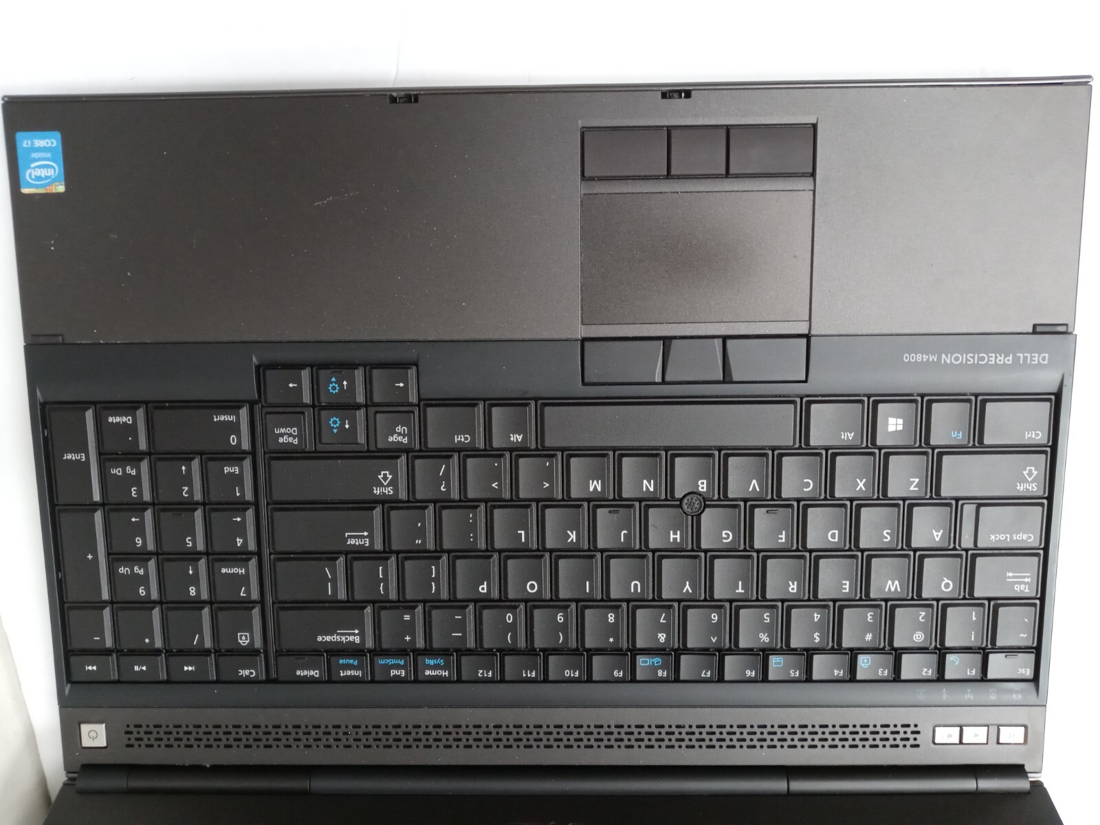 Dell Precision M4800 15.6″ Laptop Intel i7-4710MQ 2.50GHz 8GB RAM 0GB HDD NO OS