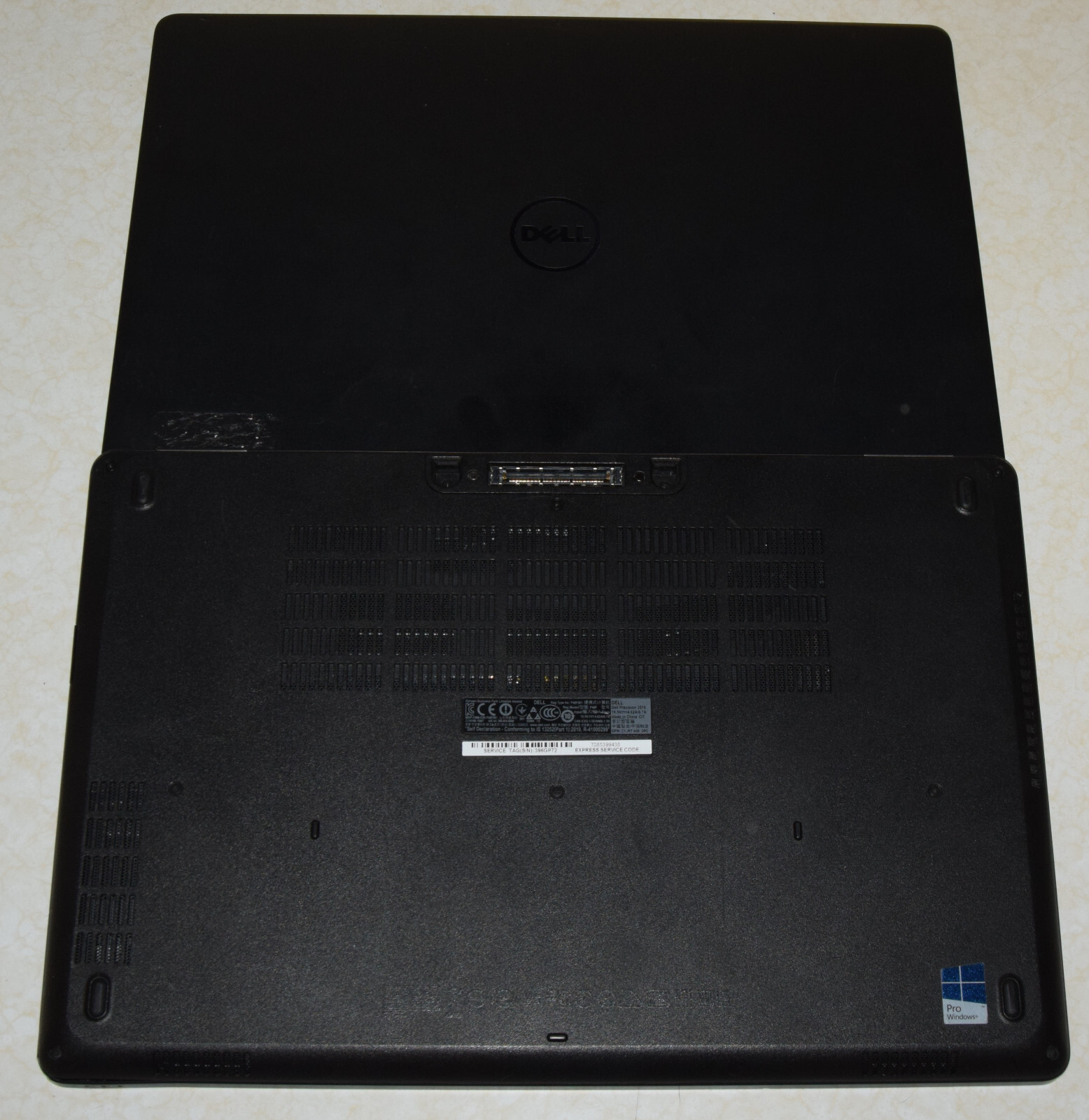 DAMAGED Dell Precision 3510 15.6″ Laptop i7-6820HQ Incomplete AS IS Parts Repair