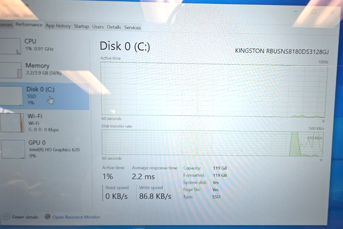 Acer Switch 5| Intel Core i3-7130U| 4GB RAM| 128GB SSD| Win 10 Pro| Keyboard