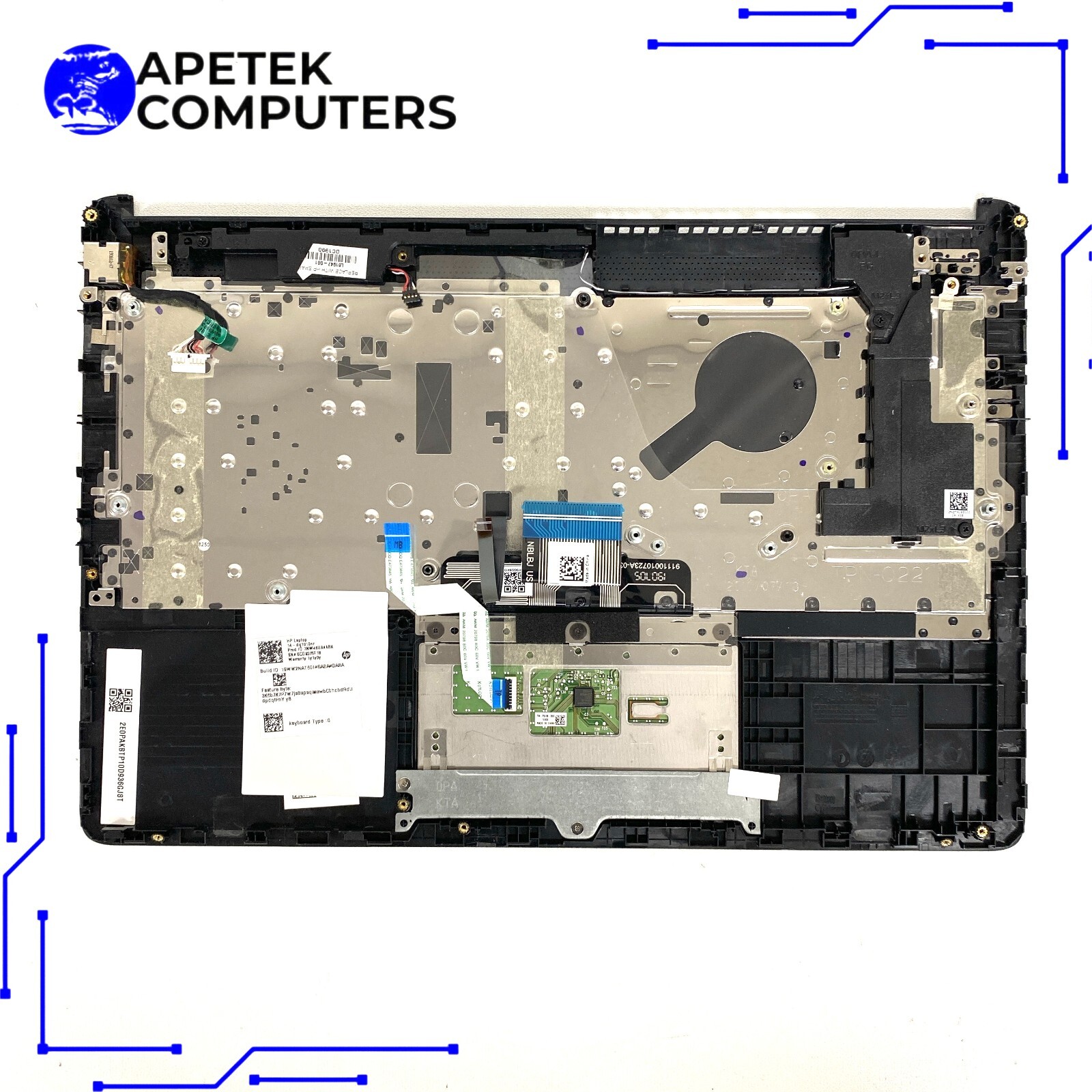 HP Notebook 14 Keyboard and Back | Barebone