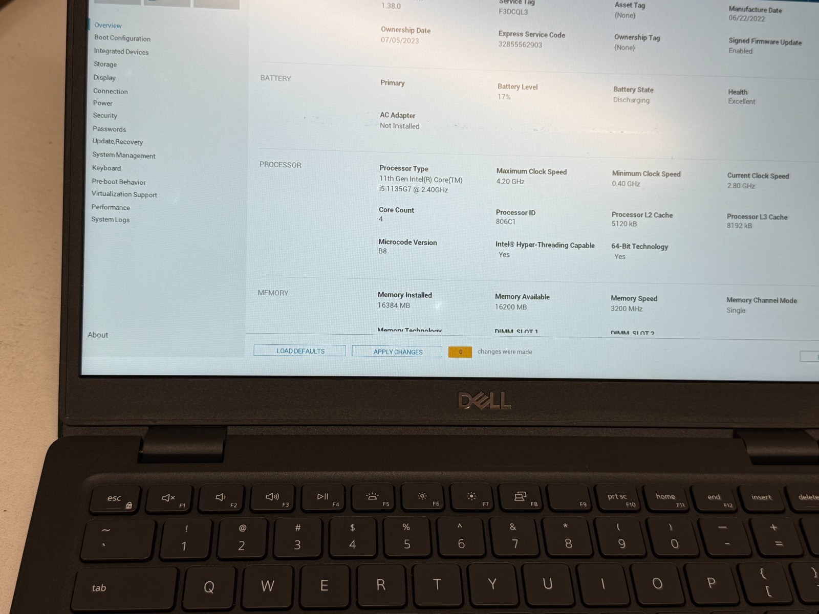 Dell Latitude 3420 14″ (i5-1135G7 2.40GHz – 16GB RAM – 256GB SSD – Win11Home)