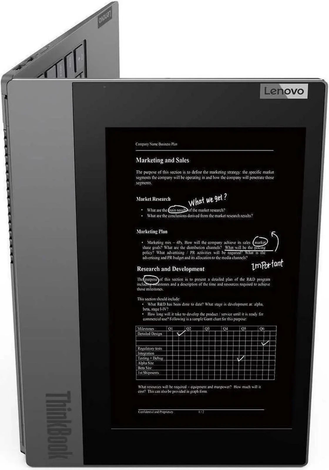 Lenovo ThinkBook Plus 13.3 Laptop – 10th Gen Intel Core I7-10510U – 20TG004UUS