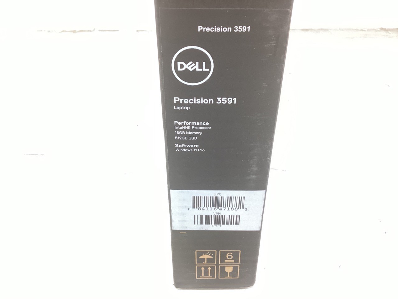 Dell Precision 3591 15.6″ 5-135H 16GB 512GB SSD RTX 500 WiFi 6E W11P – 5P4PT
