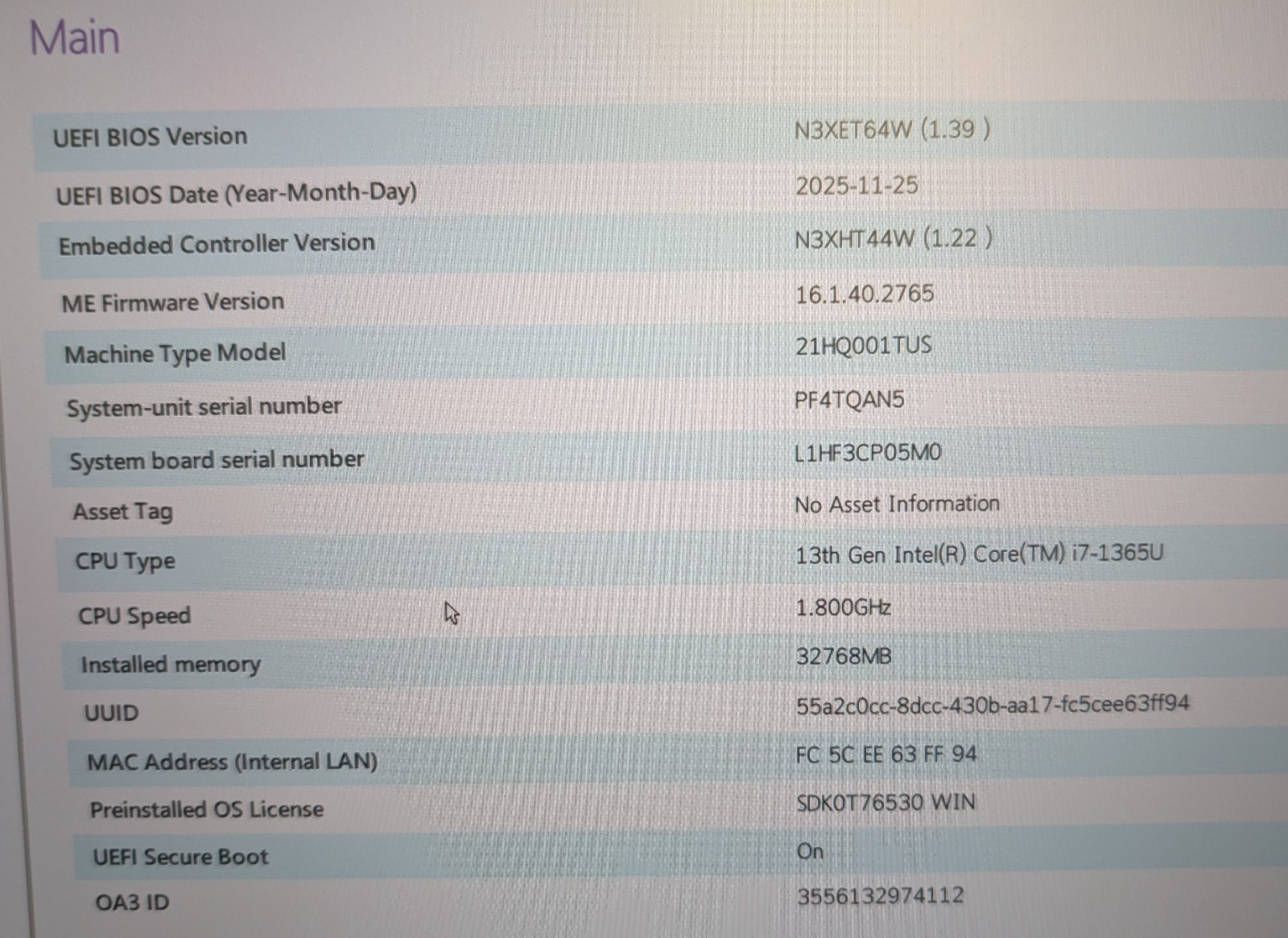 Lenovo THINKPAD X1 YOGA GEN 8 14″ i7 13th 32GB RAM 1TB SSD Win 11 Pro