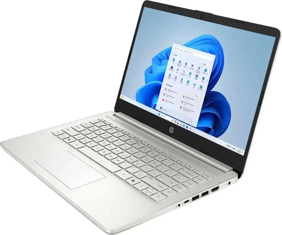 HP 14 inch Student Laptop Intel N150 UPTO 16GB RAM 128eMMC up to 3.6GHz Notebook