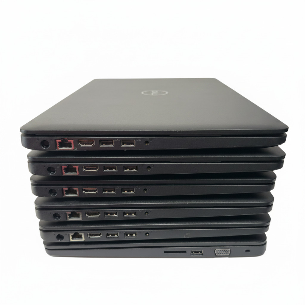 Lot of 6 Dell Latitude 3580 i7-7500U 2.7GHz 15.6″ 4GB RAM, No HDD/SSD