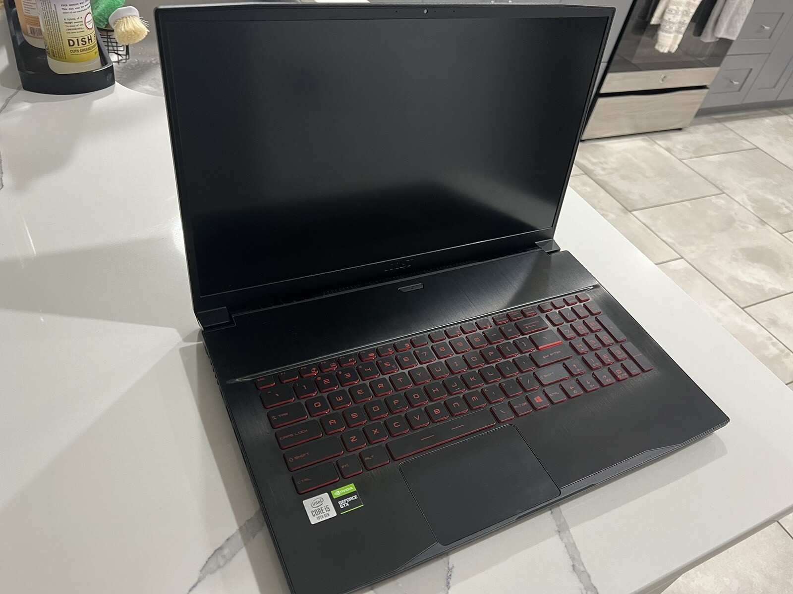 MSI GF75 17.3 144Hz FHD Intel i5-10300H 8GB 512GB SSD 4GB NVIDIA Gaming Laptop