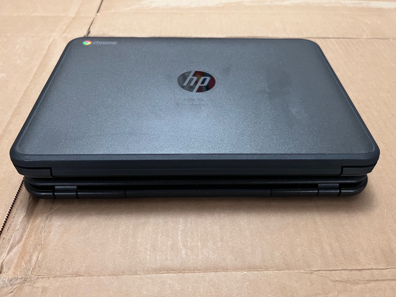 Lot of 2 Defective Chromebooks HP 11 G5 TPN-Q151 Intel Celeron + Lenovo 80SF