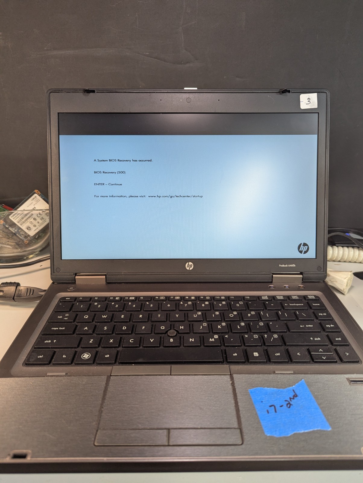 HP ProBook 6460b 15.4″ Laptop i7-2nd GEN NO HDD/CORD #377