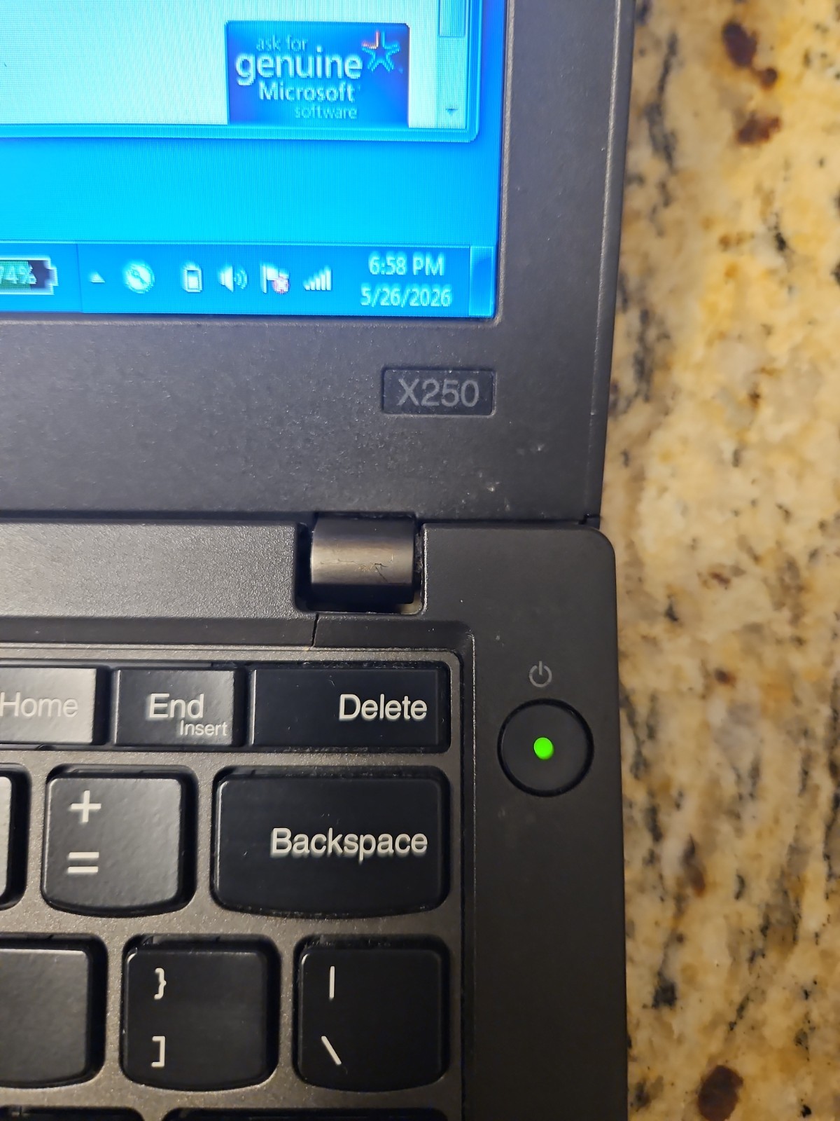 Lenovo ThinkPad X250 12.5″ Intel i7 8GB RAM 256GB SSD Windows 7 Ready to Use