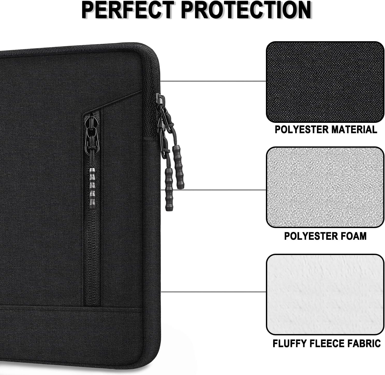 Laptop Sleeve 14 inch, Shockproof Protective Laptop Case for Apple MacBook Pro