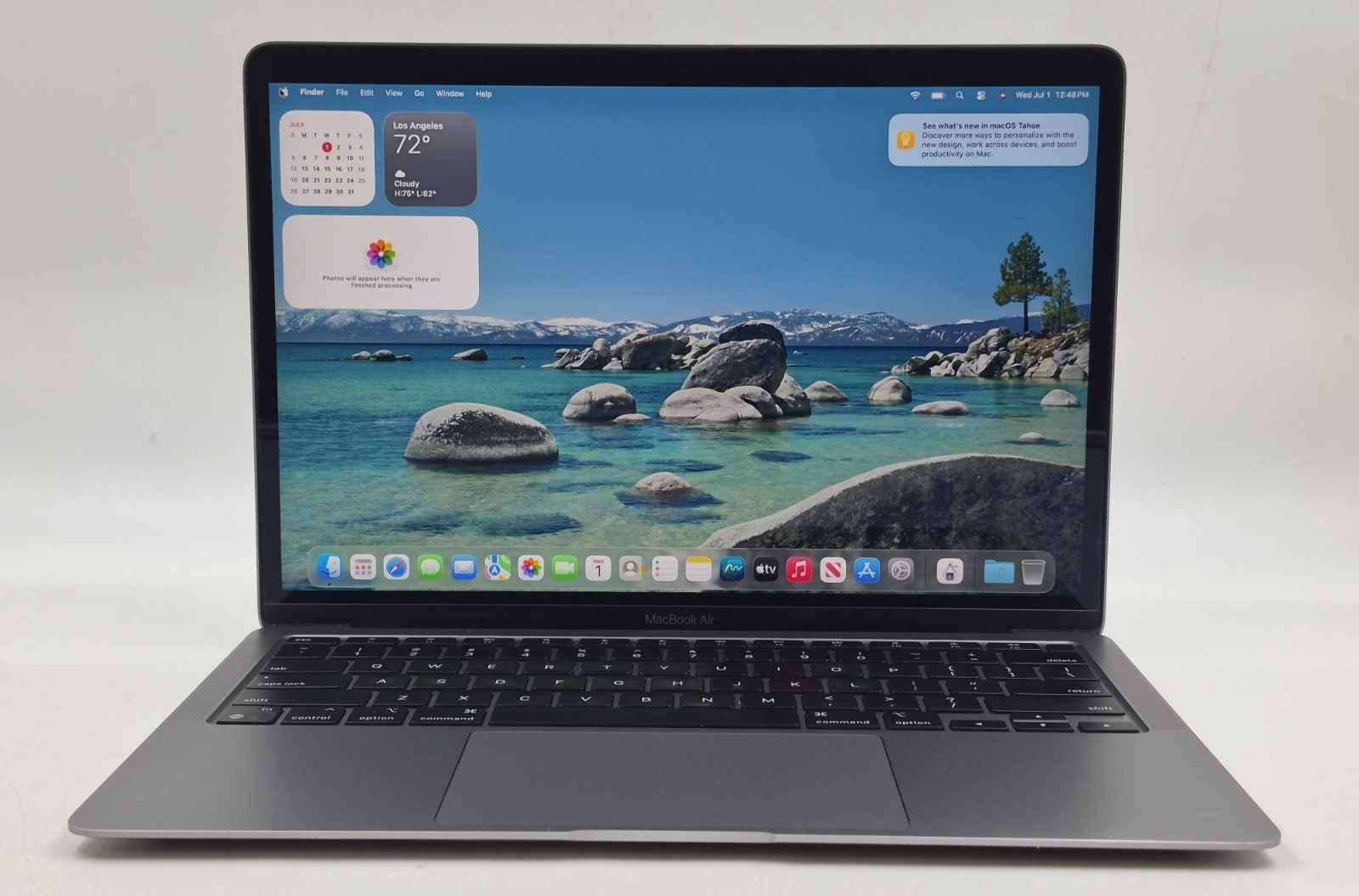 Apple MacBook Air A2337 13″ M1 3.20GHz 8GB RAM 256GB NVMe macOS Tahoe
