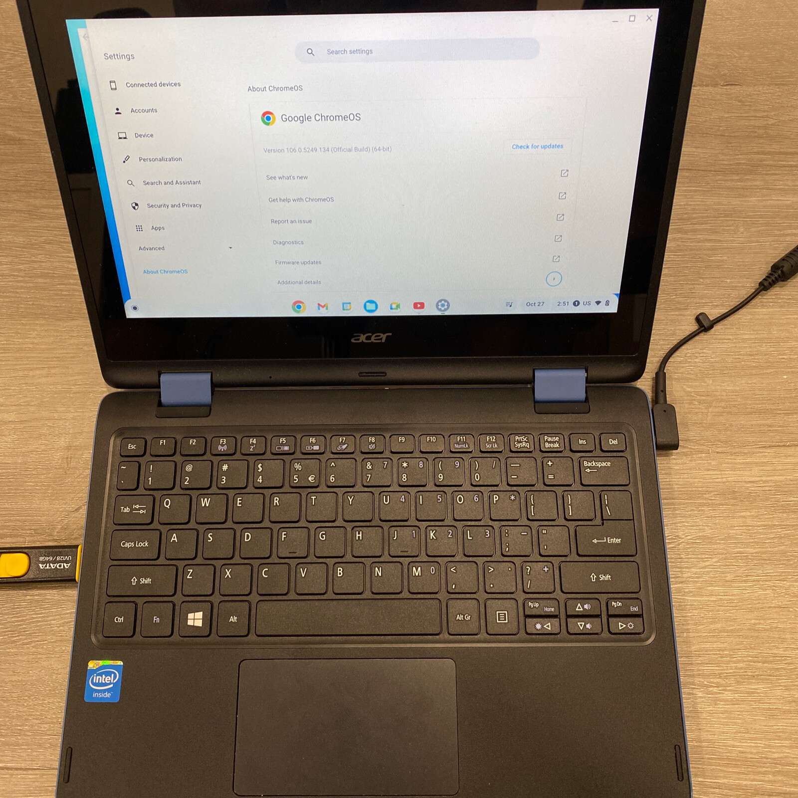 Acer Aspire 11.6″ Touch Screen R3 Series Model #N15W5 . For Part Replacement