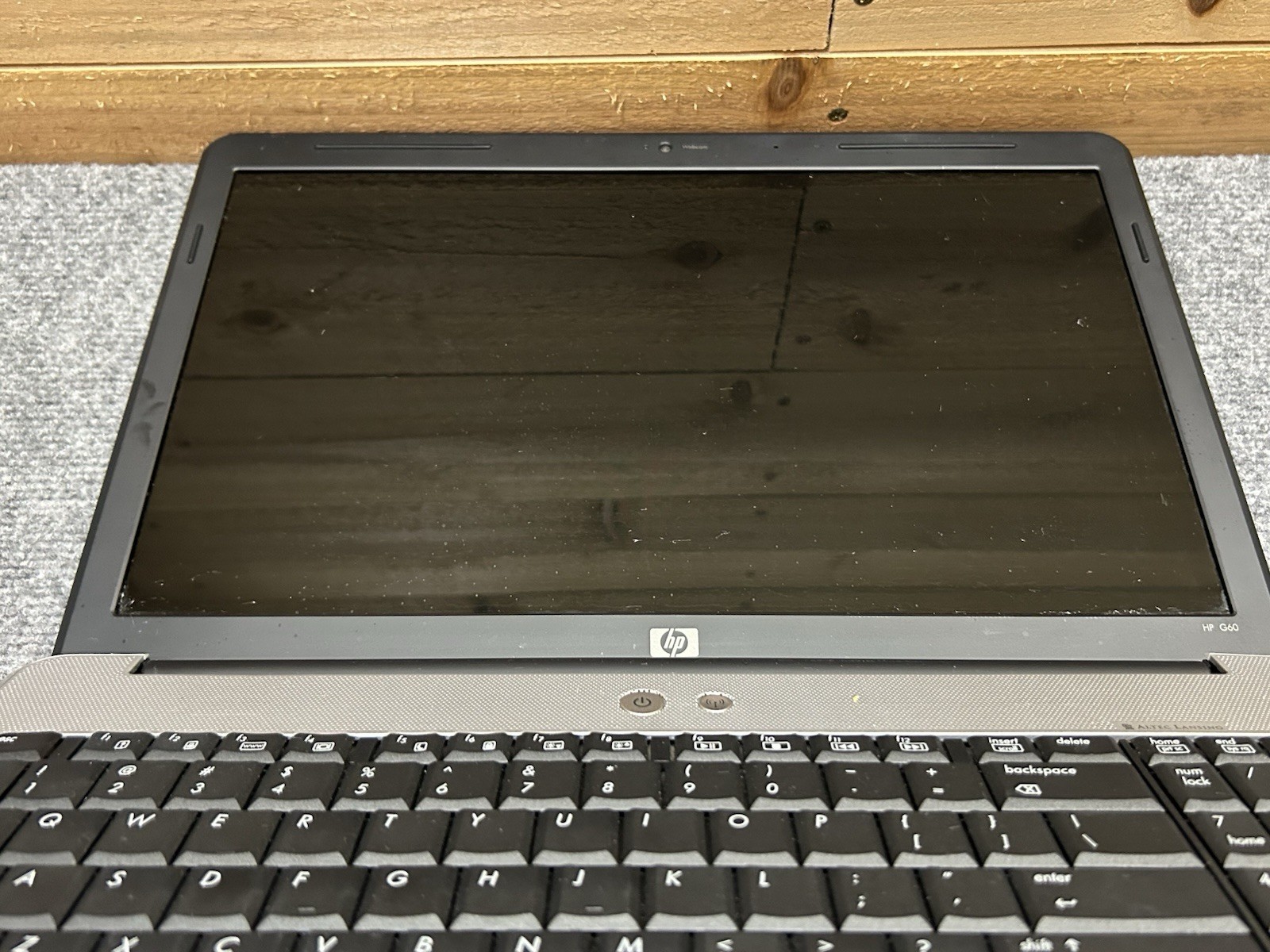 HP G60-458DX Intel Pentium Dual-Core T4300 2.1GHz 3 GB Untested