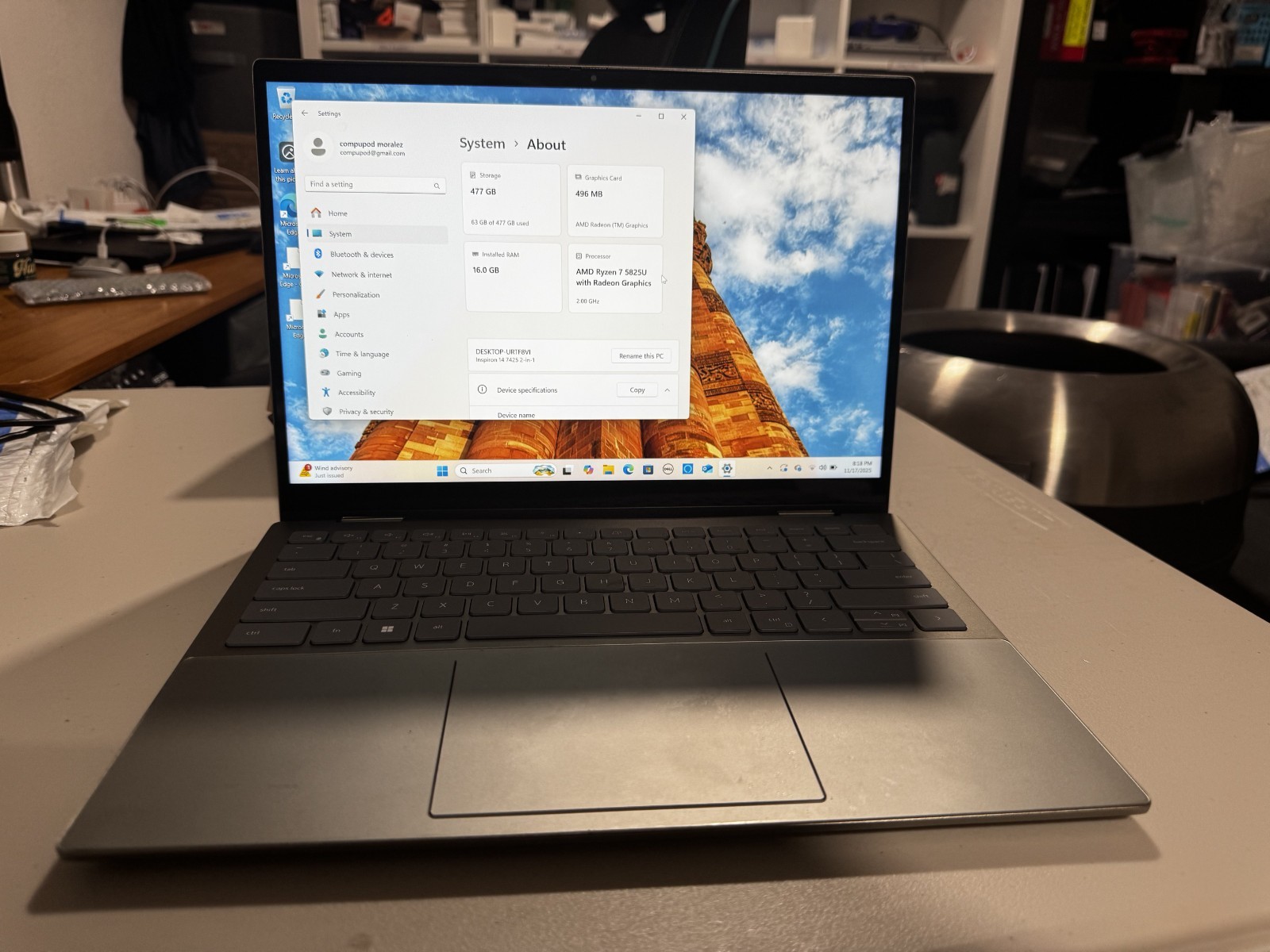Dell Inspiron 14 7425 2-in-1