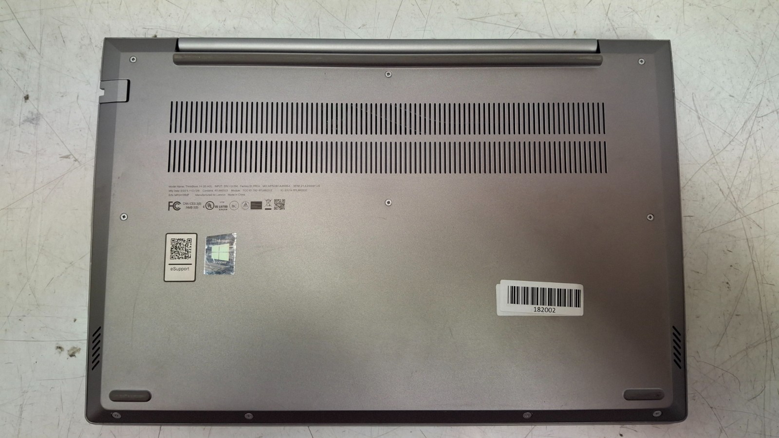 Lenovo ThinkBook 14 G3 ACL (Ryzen 3 5300U, 16GB RAM, 512GB SSD) NO PERIPHERALS