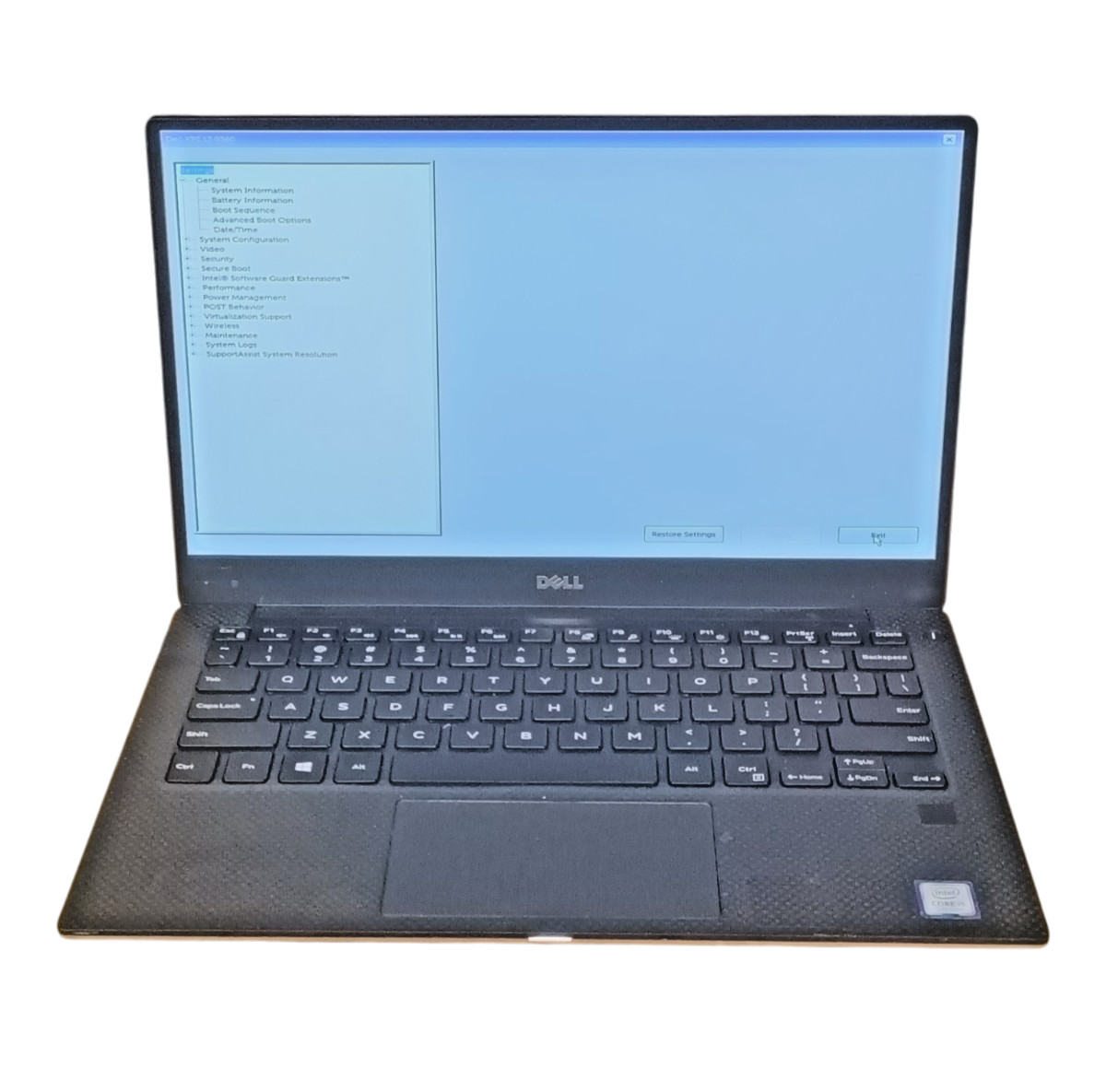 Dell XPS 13 9360 sku6709 i5-7200U 3.1 GHz 8GB RAM Win 10 No SSD No A/C Tested