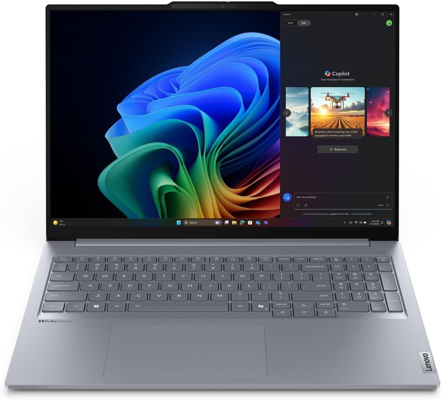 Lenovo ThinkBook 16 Gen 7 Copilot+ 16 Snapdragon X Plus X1P-42-100 32GB 1TB 2-YR
