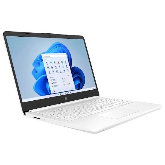 hp 14-dq3000dx 14” laptop white open box laptop for work home etc