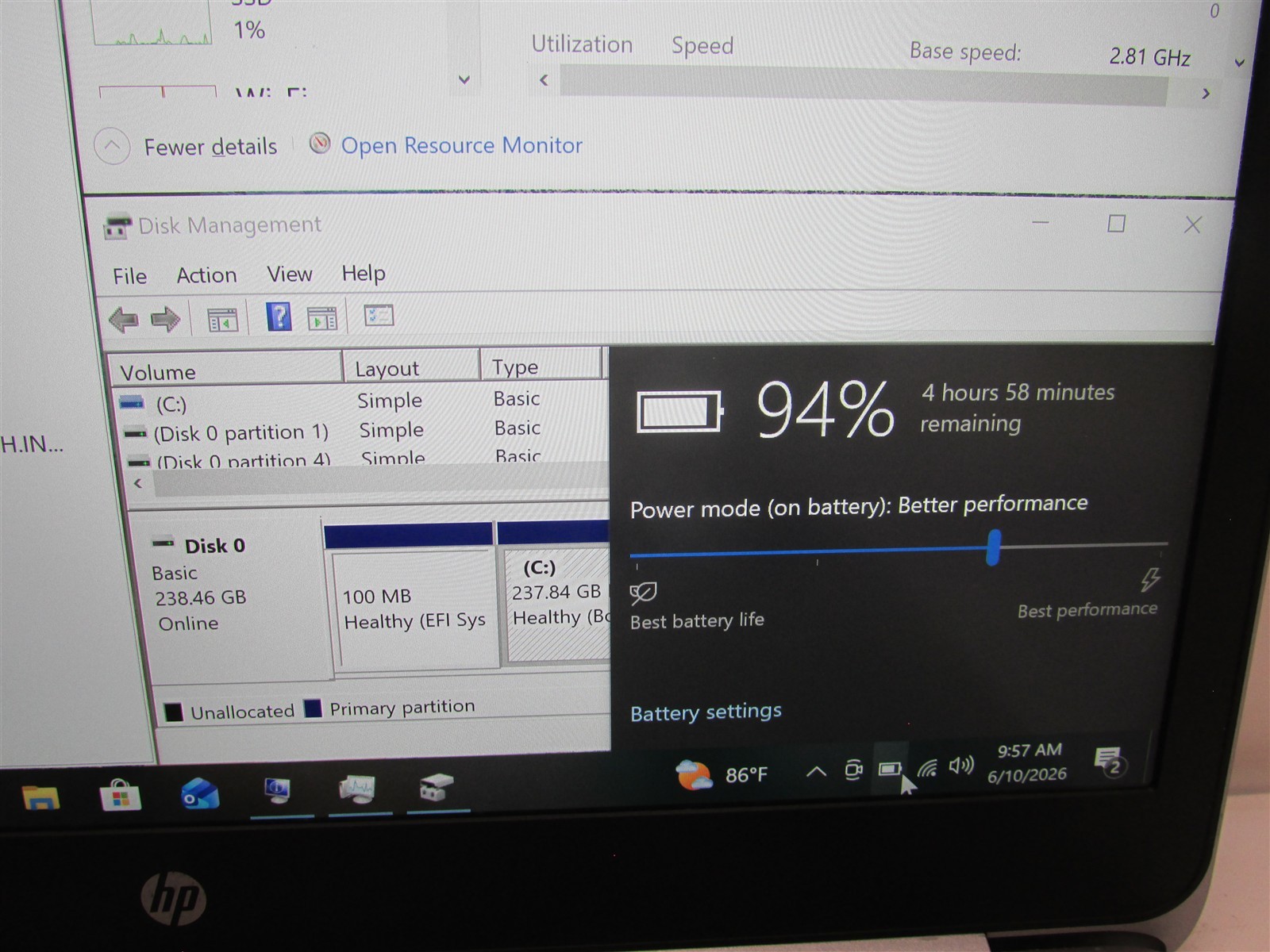 HP Elitebook Folio 1040 G3 i7-6600U 2.6GHz 16GB RAM 256GB m.2 14″ W10P COSM DMG