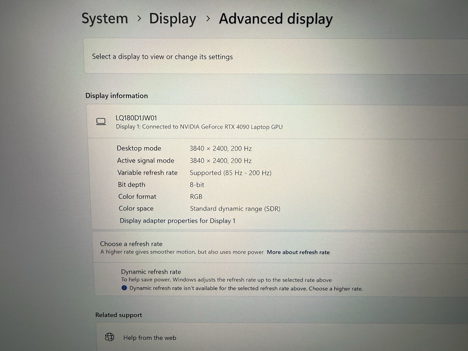 *Mint* Razer Blade 18 Corei9-14900HX, 64GB RAM, 4TB SSD, RTX 4090 16GB, 4K 200Hz