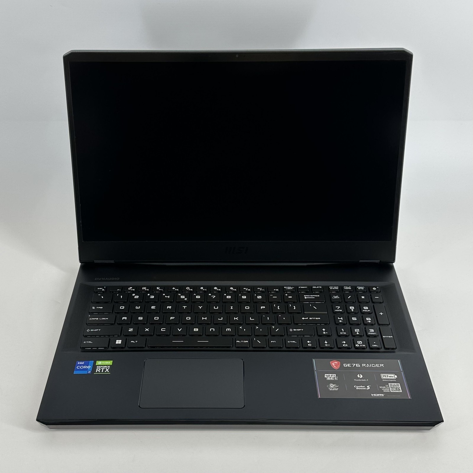 MSI Raider GE76 18 FHD 144Hz i7-11800H 2.30GHz 16GB 1TB SSD RTX 3060 Excellent