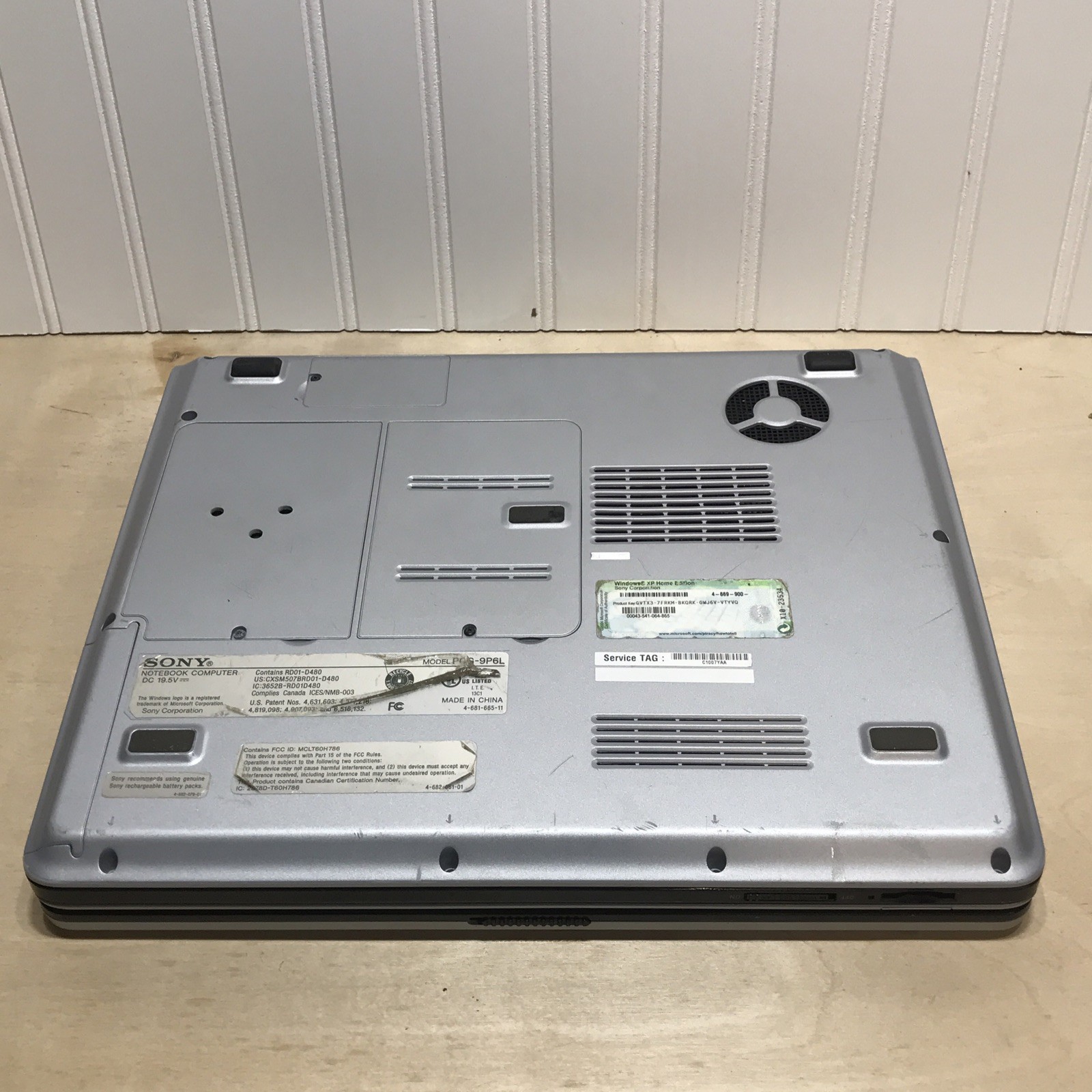 Vintage Sony Vaio PCG-K13 PCG-9P6L 15.4″ Laptop
