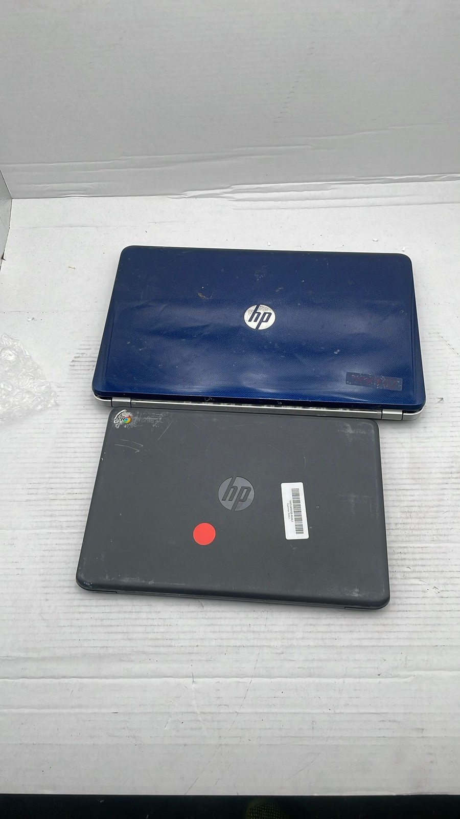HP Chromebook 14 Intel Laptop Black For Parts Lot of 2