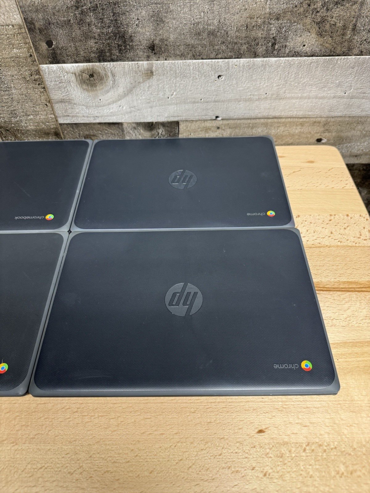 Lot of (6) HP Chromebooks 11A G8 EE AMD A4-9120C RADEON R4 1.60GHz 4 GB RAM 32GB