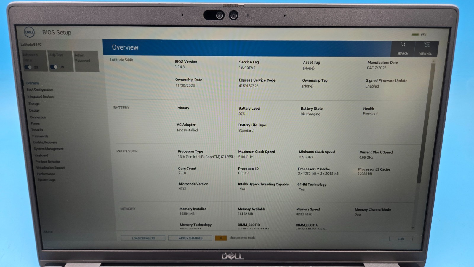 Dell Latitude 5440 14 Gray FHD | Intel i7-1355U | 16GB RAM | 256GB NVMe