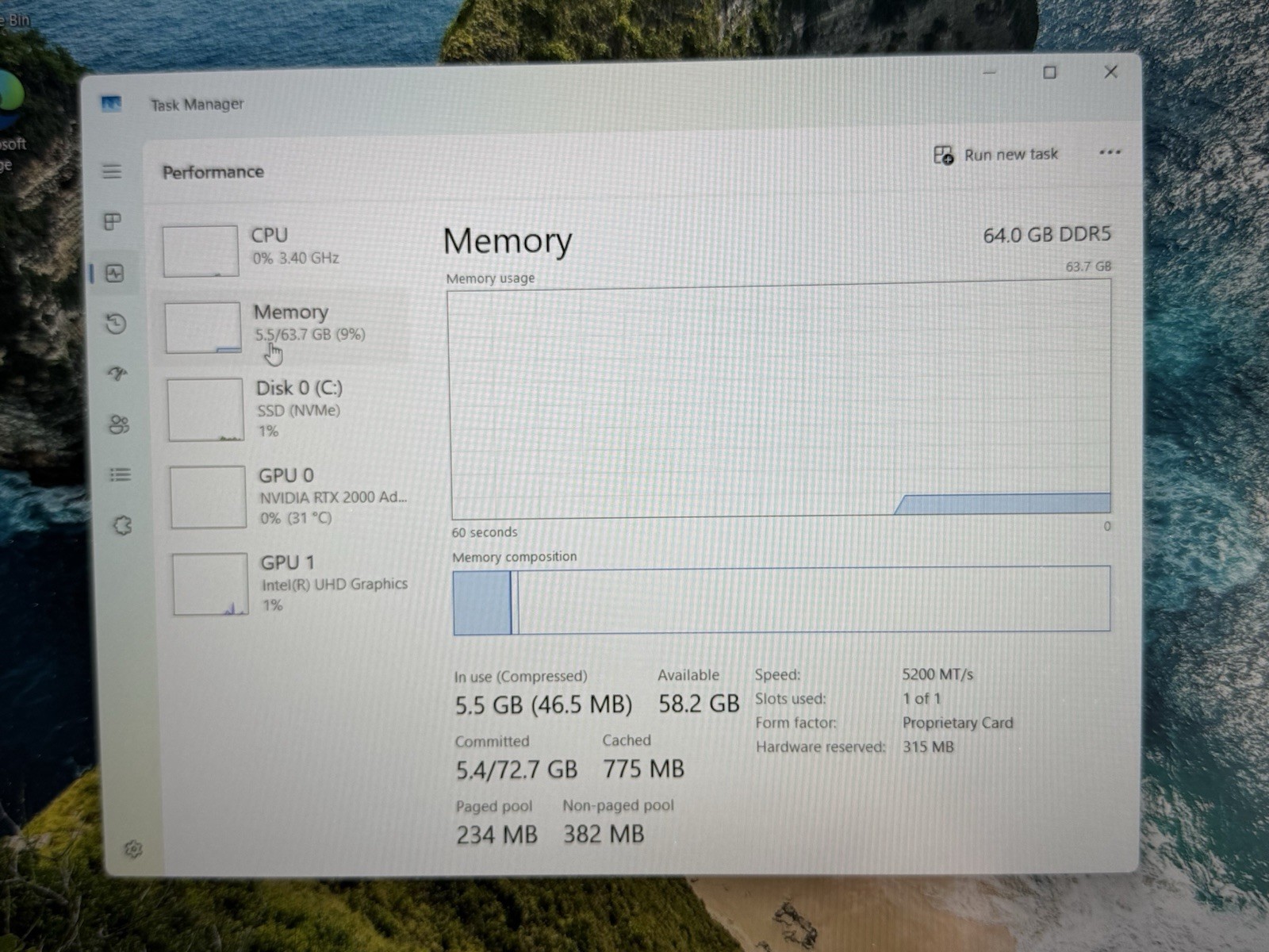 Dell Precision 7680 16″ i7-13850HX 64GB Ram 1TB SSD RTX 2000 Ada