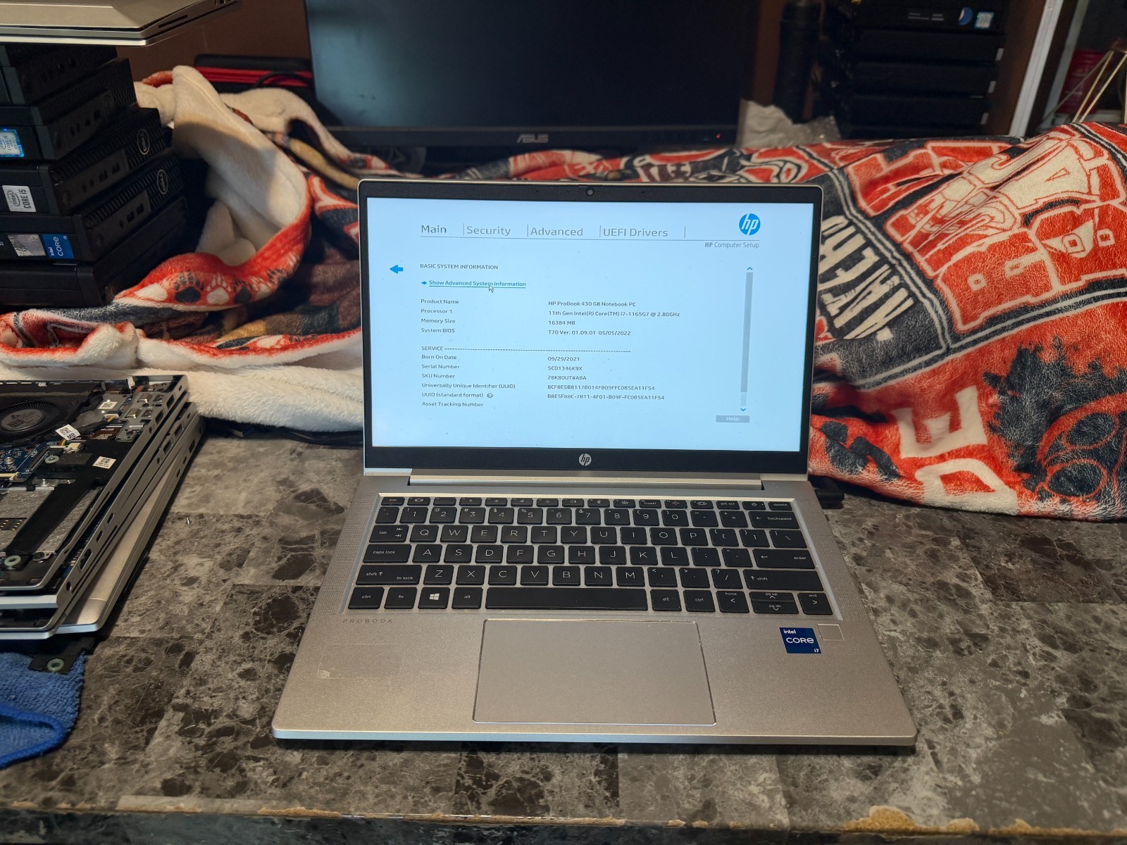 HP ProBook 430 G8 Core i7-1135G7 2.40 GHz 16 GB DDR4 512 GB NVMe Win 11 Pro