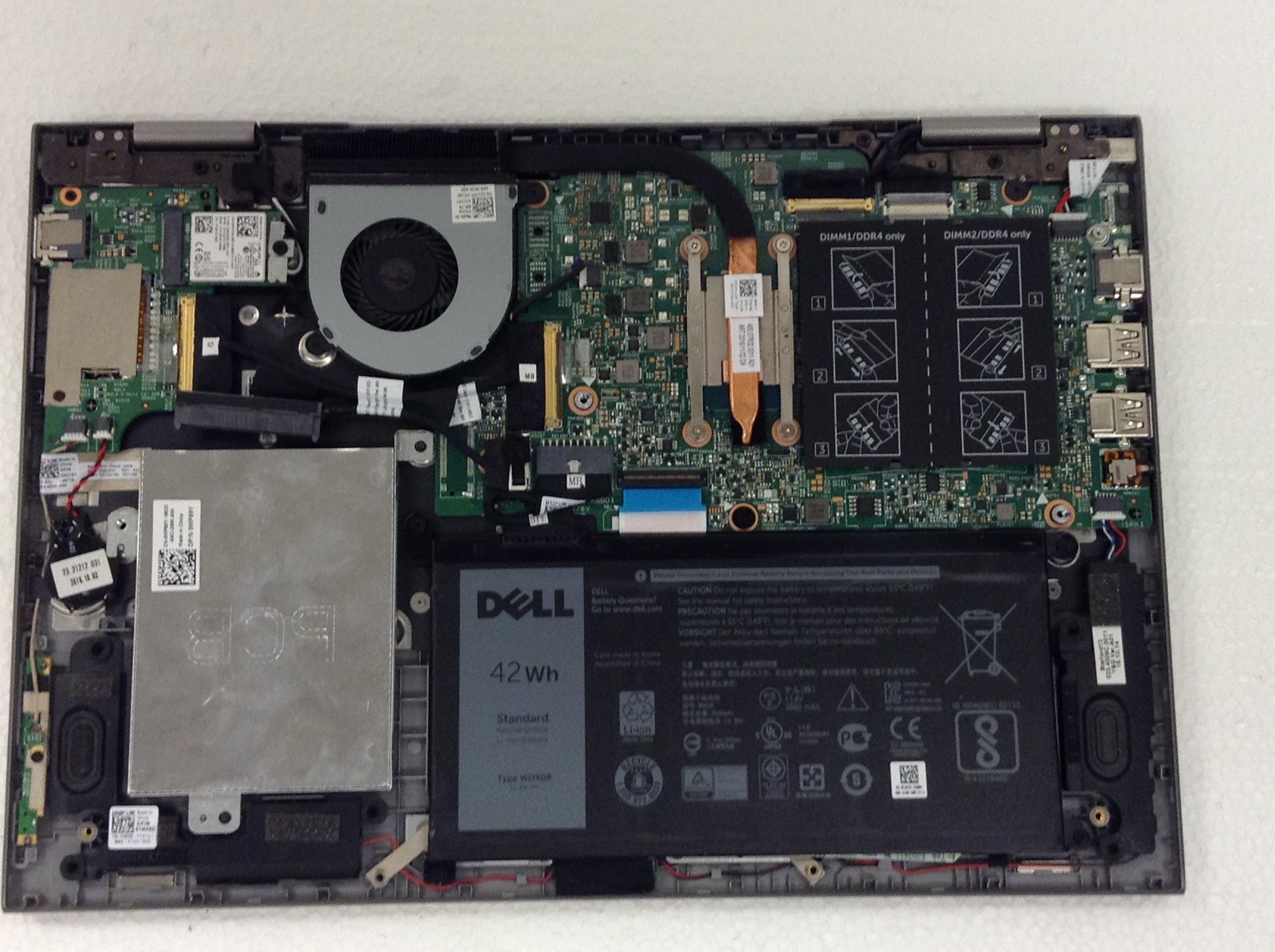 Dell Inspiron 13-5378 Laptop i5-7200U 2.50GHz 13.3″ FHD Touch, No HD & Ram