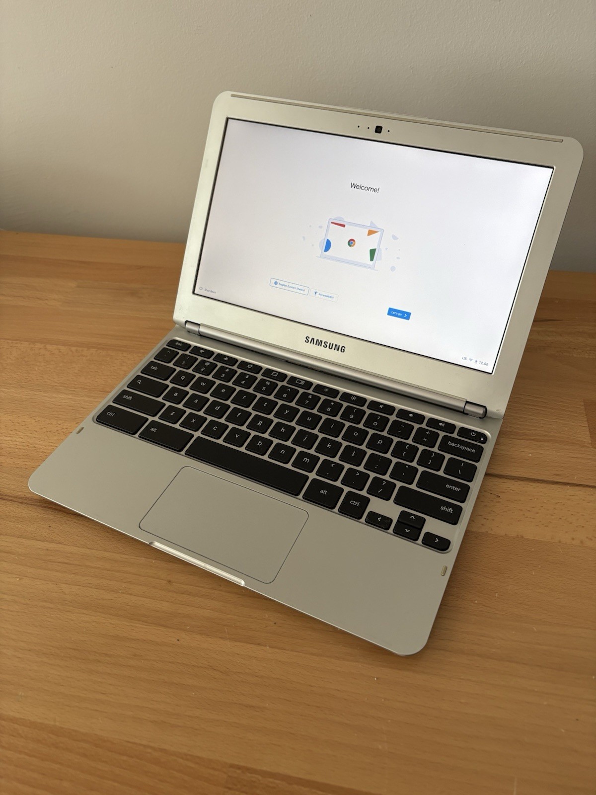 Google Chromebook XE303C12 Laptop And Charger