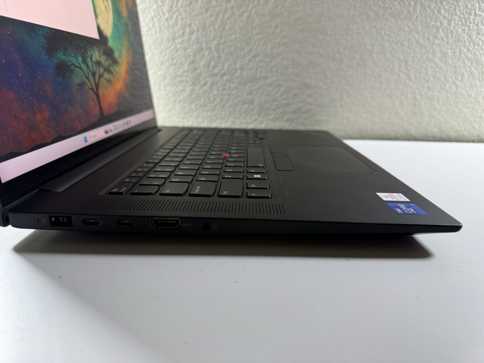 LENOVO THINKPAD P1 Gen 4 TOUCH 4k I7-11850H 512GB 16GB RAM NVIDIA T1200 WIN 11